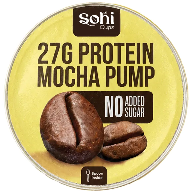 Sohi Mocha Pump protein cup